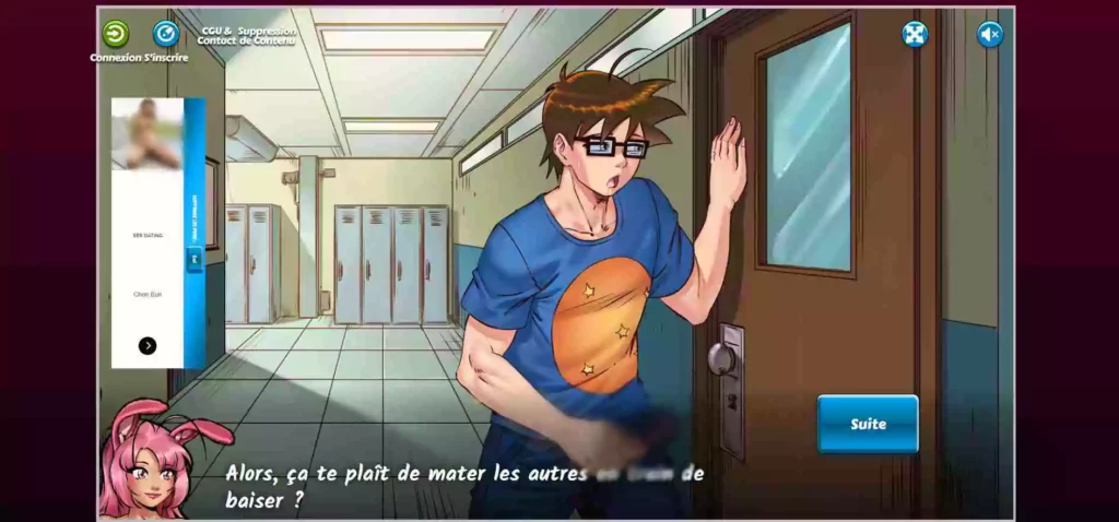 Capture d'écran du jeu Hentai Heroes