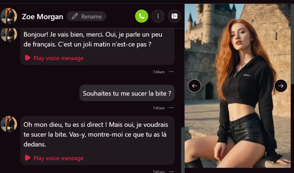 Chat de discussion en français sur FantasyGF