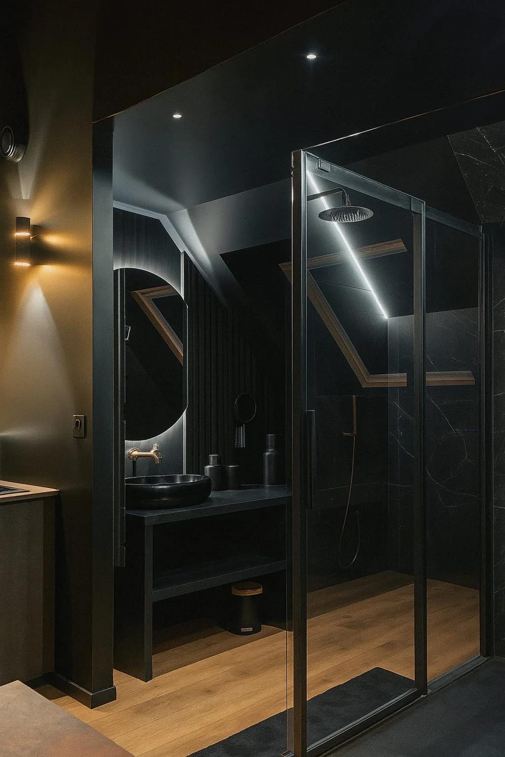 Love Room- jacuzzi-parking privé- La Black Suite