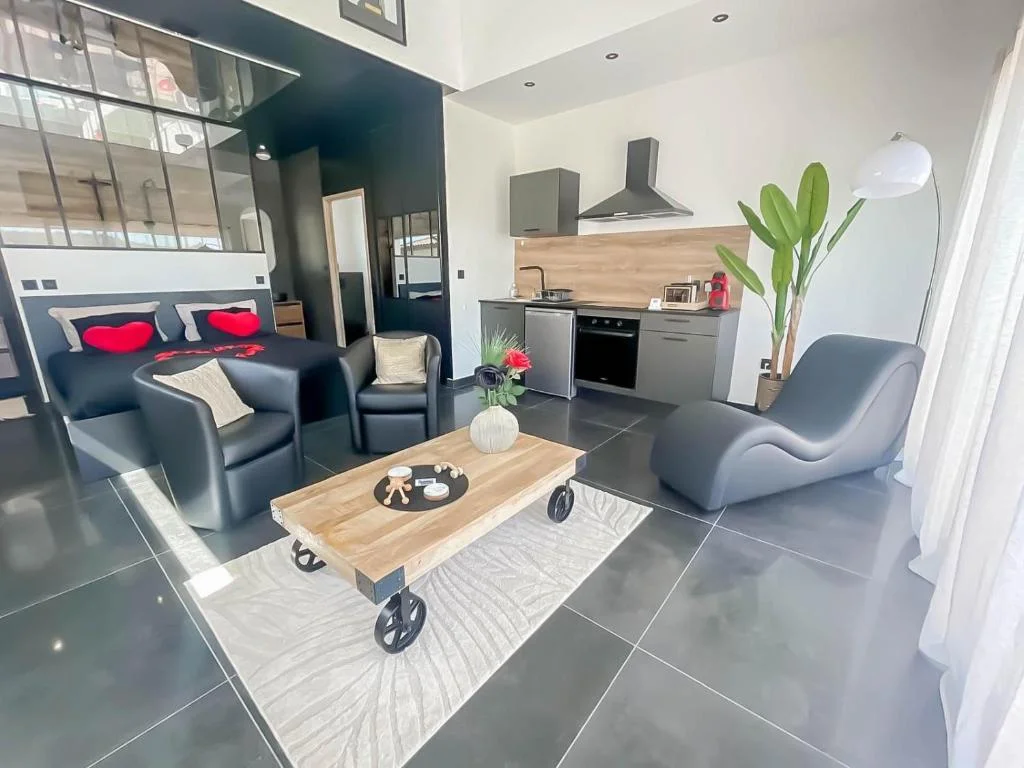 Suite privée avec Jacuzzi & Piscine