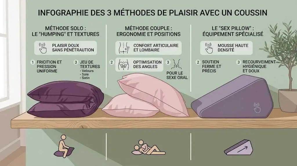 bien coussin infographie